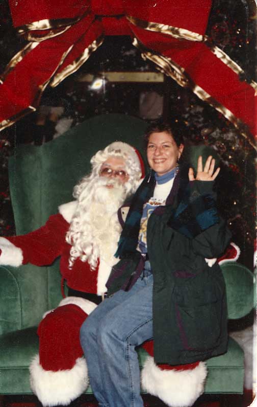 mel and santa